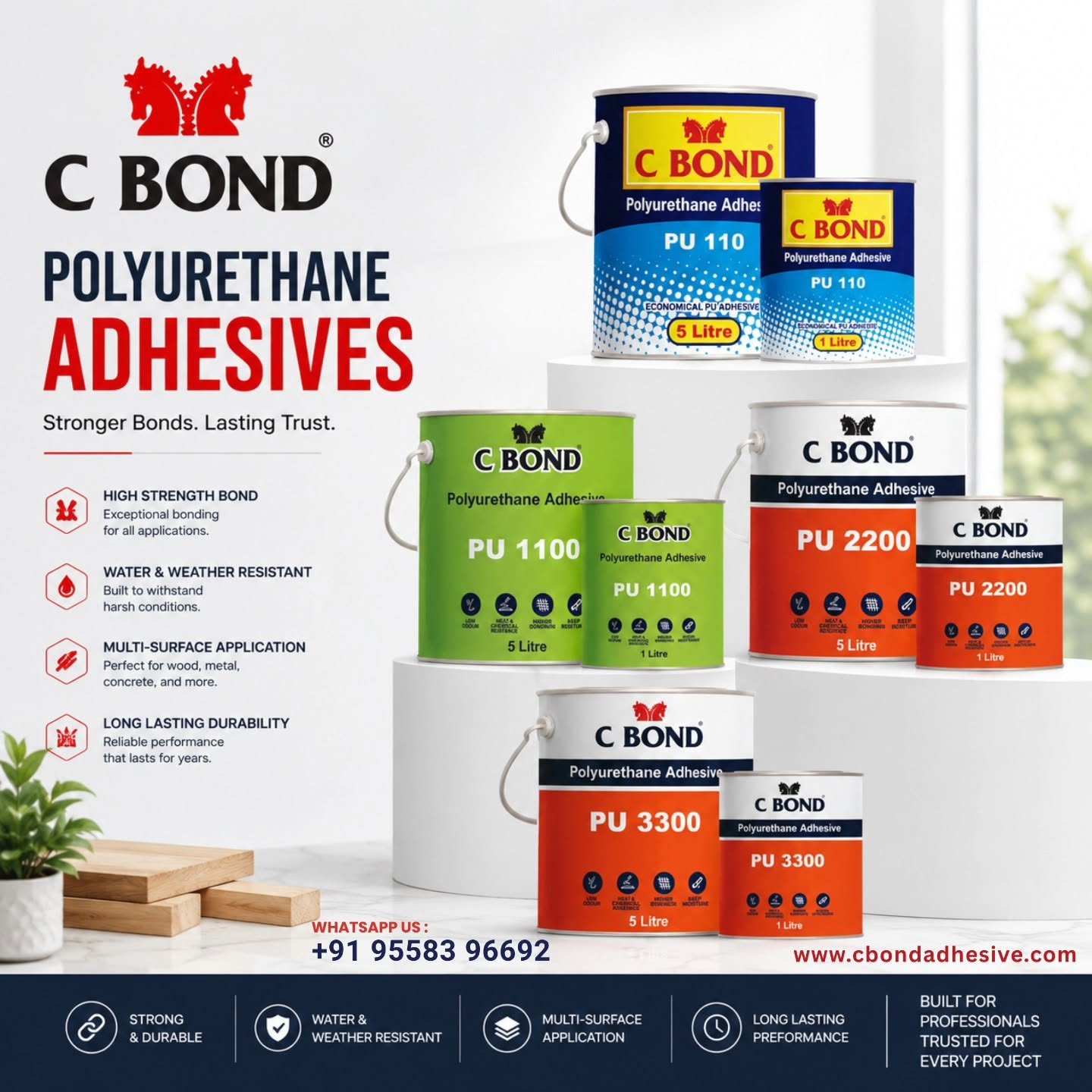 C BOND Polyurathane Adhesive