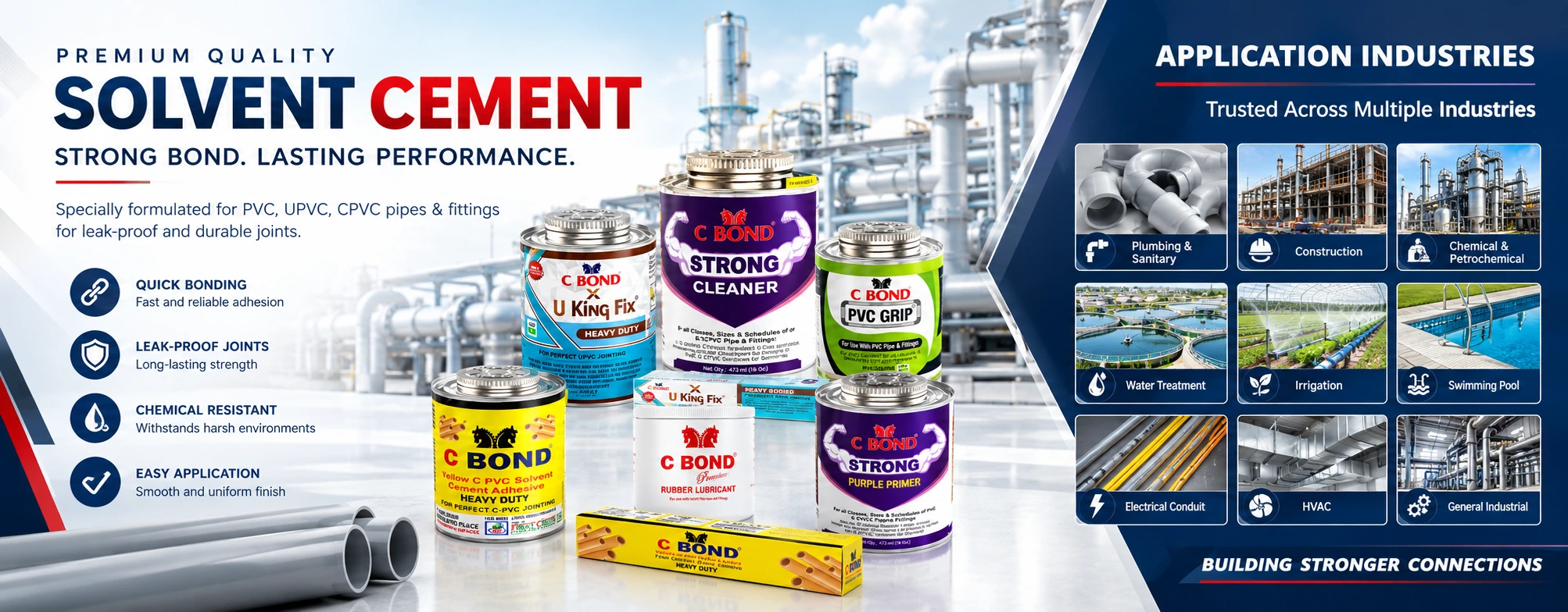 C BOND Premium Solvent Cement
