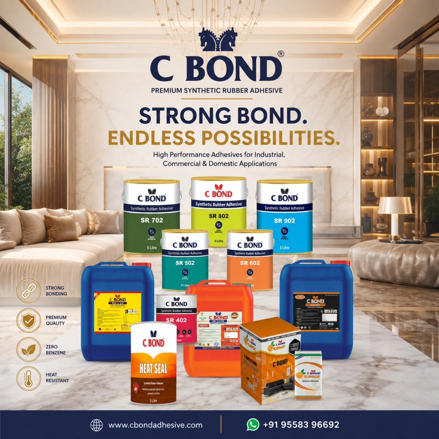 C BOND Synthetic Rubber Adhesive