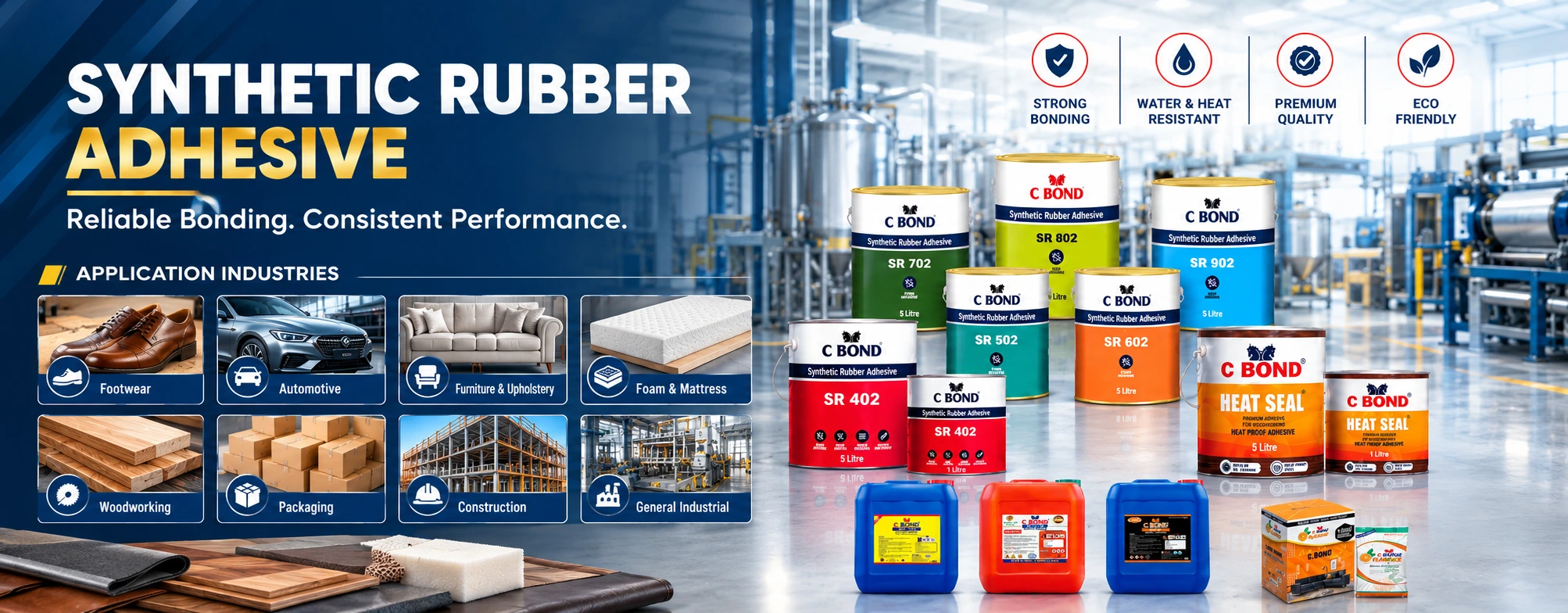 C BOND Synthetic Rubber Adhesives