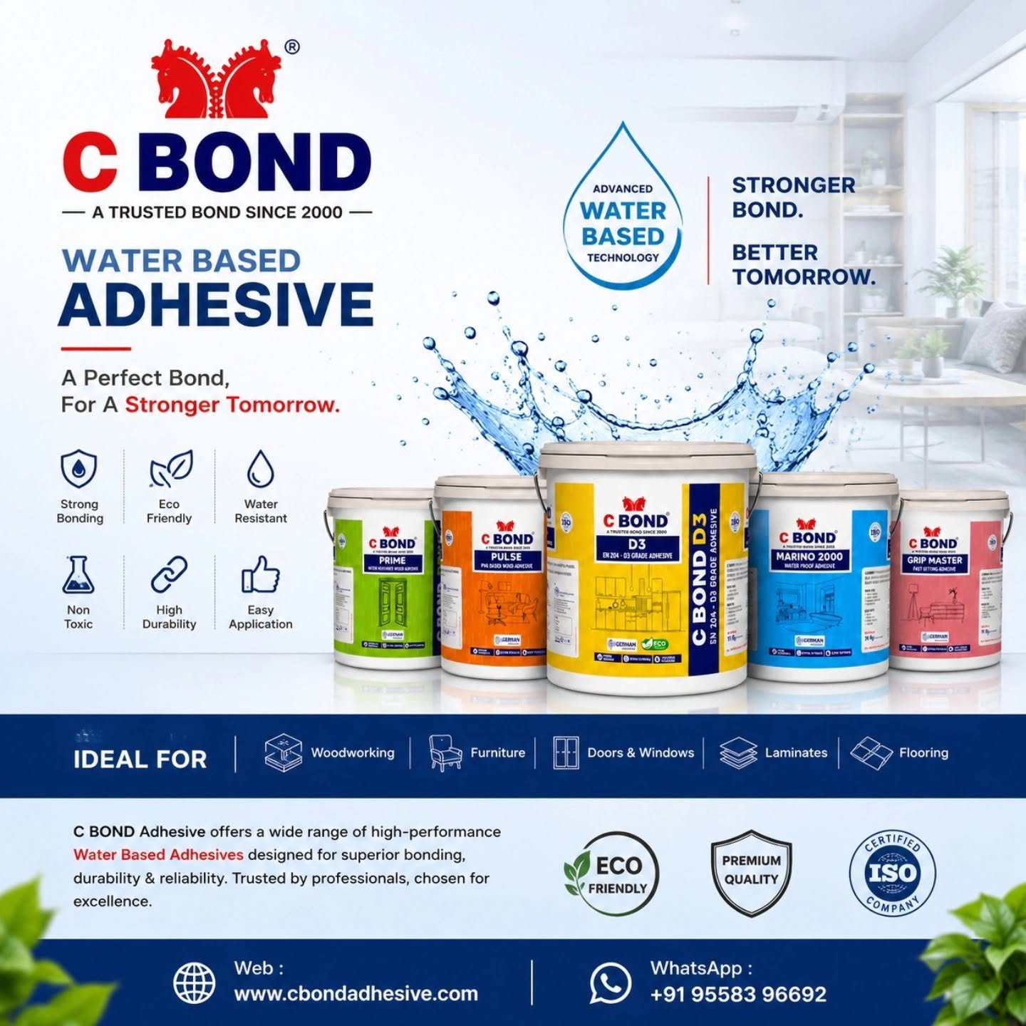 C BOND Water Based Adhesive (2)