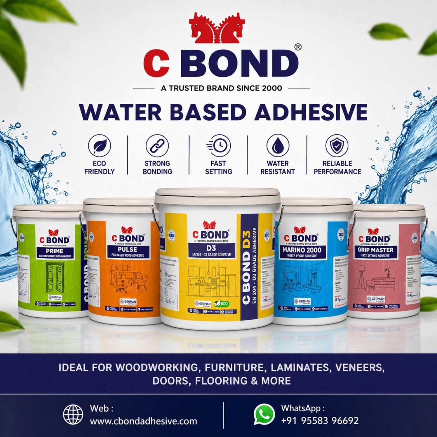 C BOND Water Based Adhesive